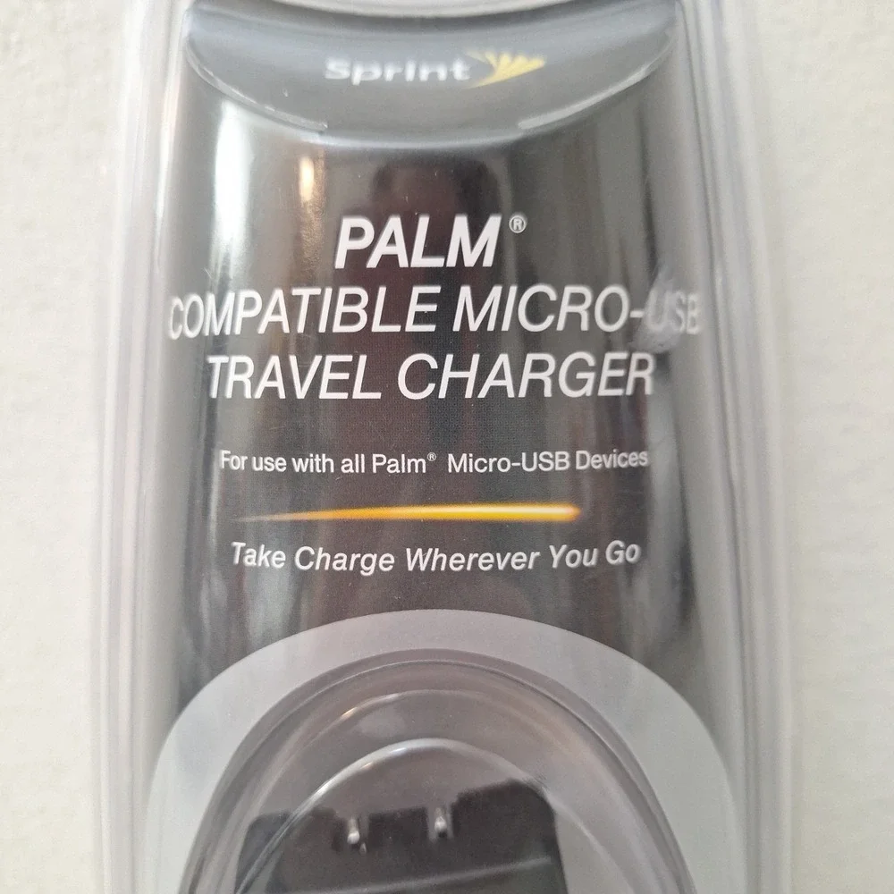 NEW OEM Vintage Sprint PALM Travel Charger Compatible for Micro USB Devices NOS